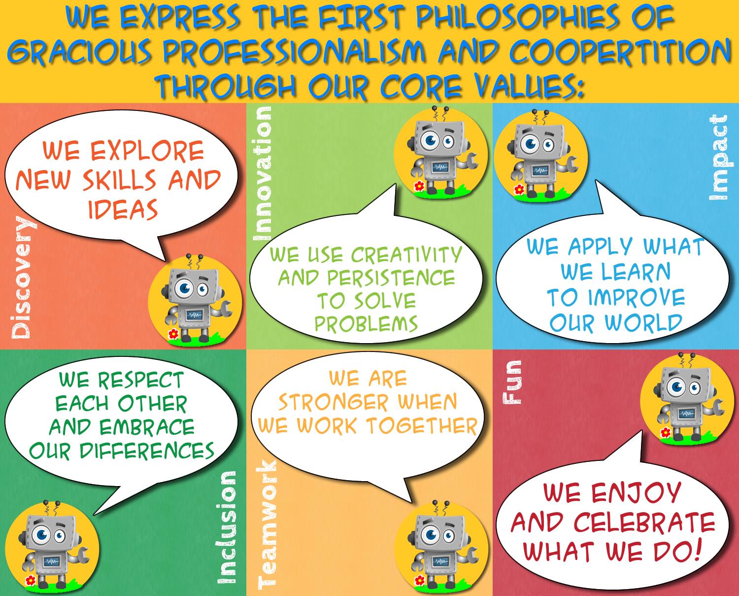 2018 FIRST Core Values FLL Tutorials